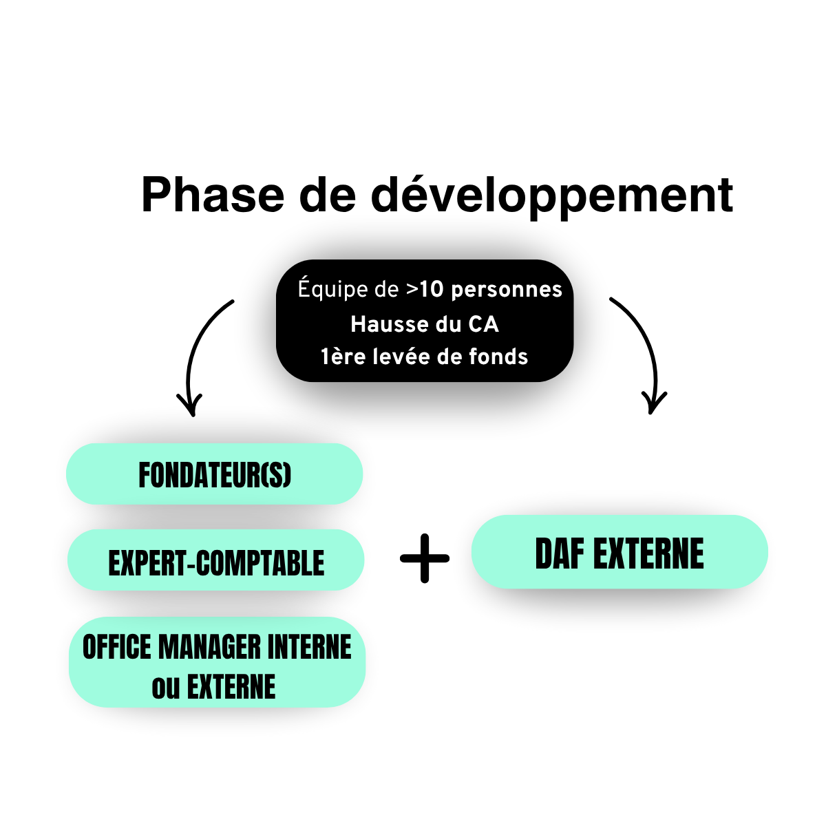 Phase de développement - équipe finance